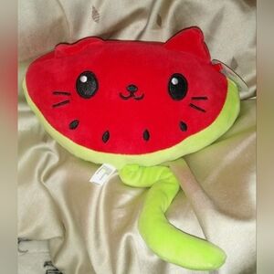 Watermelon Kawaii foodie plush new